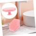 Angoily Silicone Face Brush Facial Brush Silicone Face Exfoliator Facial Cleansing Brush Silicone Skin Care Tools Silicone Face Scrubber Shower Scrubber for Body Silica Gel Scalp Cleanser - Buy Online on GoSupps.com