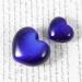 Soulnioi Dark Blue Cat's Eye Crystal Heart Worry Stones - 2Pcs Set for Reiki Therapy and Meditation - Buy Online on GoSupps.com