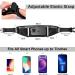WuGU Waterproof Running Belt with 3 Pockets | Adjustable Jogging Bag & Bum Bag with Reflective Tape & Headphone Jack - Buy Online on GoSupps.com