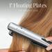 Professional 1 Inch Ionic Ceramic Hair Straightener - LED Digital Display & Temperature Control (284 to 446 ) - Auto Shut Off | International Shipping - Buy Online on GoSupps.com
