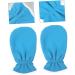 FRCOLOR 1 Pair Exfoliating Hand Mask Spa Gloves Black Disposable Gloves Black Gel Hand Gloves Gel Gloves Hands Moisturizing Gloves Hand Spa Gloves Mositurizing Glove Miss Care Bag Repair - Buy Online on GoSupps.com