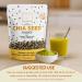 Organic 5-in-1 Chia Seeds Drink Mix Powder with Turmeric & Ginger + Black Seed (Nigella Sativa) & Black Pepper (Piperine) | Fiber + Protein | Appetite & Digestive Support | 4.23 oz (20 Servings) - Buy Online on GoSupps.com