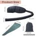 Bonnet Hood Hairdryer Attachment - Styling, Conditioning & Drying Cap with Head Drying Cap & Storage Bag (Black) - Buy Online on GoSupps.com