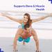Chelated Magnesium Glycinate 500mg Capsules - High Absorption Magnesium Supplement for Calm, Leg Cramps & Muscle Relaxation - 240 Capsules - Buy Online on GoSupps.com