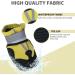 Reestboo Dog Shoes - Non-Slip Paw Protection Boots for Medium Dogs | Reflective Straps & Velcro Fasteners | Outdoor Snowshoes - Yellow (M) - Buy Online on GoSupps.com