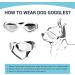 Pet Leso Doggles - Stylish Windproof Puppy Sunglasses in Pink | Shop Internationally for Trendy Dog Goggles - Buy Online on GoSupps.com