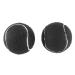 Pasuihcay 2 PCS Precut Walker Tennis Ball for Furniture Legs and Floor Protection Heavy Duty Long Lasting Felt Pad Covering Black
