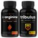 NutraChamps L-Arginine Capsules and Tribulus Capsules 2 Pack Bundle