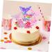 HOMSFOU 12 Pcs Cake Decoration Mermaid Birthday Party Supplies Mermaid Party Supplies Mermaid Tail Cake Decor Sequin Mermaid Cupcake Topper Birthday Cake Topper Girl Cloth Happy Birthday As Shownx2pcs mediumx2pcs - Buy Online on GoSupps.com