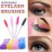 Eyelash Brush YITOU Disposable Makeup Brushes Mascara Brushes Eye Lashes Brush Crystal Wands Applicator Kits for Eyelash Eyebrow Extensions Spoolie Tool Deep red - Buy Online on GoSupps.com