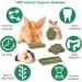 ERKOON 25Pcs Bunny Chew Toys - Natural Timothy Hay Treats Sticks for Rabbit, Chinchilla, Guinea Pig, Hamster, Gerbil, Squirrel - 8.5oz - Buy Online on GoSupps.com