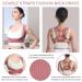 Posture Corrector Women Back Support Breathable Back Brace For Posture Corrector Adjustable Back Posture Corrector For Body Correction Back Shoulder And Spine Pain Relief (M) - Buy Online on GoSupps.com