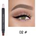 Dandinghe 6 Colors Eyeshadow Stick Set Pearl Metallic Pencil Crayon Waterproof Long Lasting Matte Shimmer Glitter Eye Shadow Highlighter Crayon Make-Up Kit Shayu - Buy Online on GoSupps.com