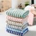 5pcs Super Absorbent Stripes Dish Cloths Reusable Kitchen Towels for Effective Clean Kitchen Bathroom - Buy Online on GoSupps.com