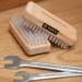 SIDCO Extra Hard Nail Brush - Craftsman Wooden Hand Washing Brush for Effective Cleaning - 1 Piece - Buy Online on GoSupps.com