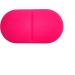 Six Compartment Portable Silicone Pill Box - Pink | Travel-Friendly & Durable | Ideal for Medication Organization - Buy Online on GoSupps.com