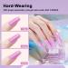 Poly Gel Nail Kit with Lamp - 10 Colours for Quick Nail Extension | Easy DIY Poly Gel Builder Kit for Beginners | French Ombre Nails Art with Slip Solution Forms in Various Colors - Buy Online on GoSupps.com