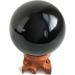 Black Obsidian Crystal Ball 60mm - Feng Shui Meditation Healing Sphere | Home Decor & Divination - Buy Online on GoSupps.com