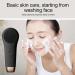 Silicone Facial Cleansing Brush IPX7 Waterproof Mild but Deep Cleaning 15000RPM Vibration Lift Firm and Tone Skin Rechargeable Face Scrub Brush for All Skins Black - Buy Online on GoSupps.com