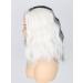 Topcosplay Women's Wig Half Blonde and Black Wig Long Curly Cosplay Wigs (White mixed Black) - Buy Online on GoSupps.com