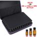 Buy BTSKY 108 Bottles Waterproof Essential Oils Carrier Bag - Large Capacity Nail Polish Storage with Foam Insert - Durable Hard Shell Organizer (Essential Oils Not Included) - Violet - Buy Online on GoSupps.com