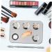 Palette Maquillage Acier Inoxydable avec Spatule Plateaux de M lange pour Fond de Teint et Ombres Paupi res Surface Portable pour Maquillage Professionnel - Buy Online on GoSupps.com