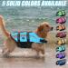 Emust Dog Swimming Vest - Reflective Life Jacket for Small Dogs | Durable Water Safety Vest with Rescue Handle - Ideal for Swimming & Boating - Blue Size S - Buy Online on GoSupps.com