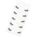 Vivis Half False Lashes 3D Faux Mink Corner Eyelashes Natural Fake Eye Fluffy Cross Reusable Makeup Extension 5 Pairs - B25 - Buy Online on GoSupps.com