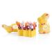 Venchi - Bo te en Forme de Lapin avec 6 ufs en Chocolat Saveurs Assorties avec "Noisettes Du Pi mont" Sans Gluten 66 gr Collection P ques Id e Cadeau