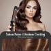 WeChip Rotating Curling Iron Automatic Hair Curler 1 1/4 Inch Ionic Self Curling Iron with Long Barrel Curling Wand for Waves with Extra Long Nano Titanium Barrel - Buy Online on GoSupps.com