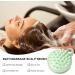 Shampoo Massage Brush | Wet & Dry Scalp Washer | Silicone Bristle Head Massager | Relaxation & Stress Relief | Shower Accessories for Men - Buy Online on GoSupps.com