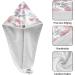 Color Flowers Dry Hair Cap - Quick Drying Towel Set with Button Headband | Super Absorbent & Soft Comfort - Perfect for All Hair Types | International Shipping Available - Buy Online on GoSupps.com
