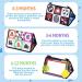 Tuaeccki Foldable Baby Mirror Toys | Black & White Contrast Pattern | 0-12 Months | Educational Toys for Newborns Boys & Girls - Buy Online on GoSupps.com