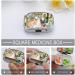 White Alpaca Watercolor & Cactus Print Pill Box | Decorative 2-Compartment Medicine Organizer | Portable Metal Pill Case for Pocket & Purse - Buy Online on GoSupps.com