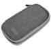 Insulin Cold Storage Bag 1 Medicines Refrigerated Cool Bag for Patient Care Waterproof Imported Oxford Cloth Portable Black Bottom Red Flower(grey)