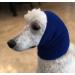 Pet Hoodz for Dog Anxiety | Calming Ear Protection & Fur Care - X-Large Hooded Sweater in Gray Black Blue - Buy Online on GoSupps.com