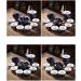 Afternoon Tea Set 9 Pcs/Set Handmade Gaiwan Household Teaware Chinese Palace Luxury Ceramic Tea Set Hand-Painted Flower and Bird Porcelain Teapot Tea Set for Adults (Color : D) (A) - Buy Online on GoSupps.com