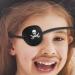 Adjustable Black Pirate Eye Patches for Kids & Adults - Comfortable Skull Blindfolds for Pirate Costumes - Buy Online on GoSupps.com