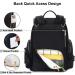 Diaper Bag Backpack TERZINI BEAR Diaper Bags for Baby Boy Girl with USB Charging Port Changing mat Stroller Hooks (Black) - Buy Online on GoSupps.com