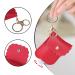 4 Pcs 30ml Leather Keychain Travel Bottle Set for Hand Soap & Essential Oil - Refillable & Leakproof - Buy Online on GoSupps.com