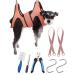 Kkiimatt 2023 Dog Pet Grooming Hammock S Dog Hanging Harness for Nail Clipping Dog Trimming Cutting Hammock Dog Sling Holder Helper for Small Dogs Dog Grooming Restraint Bag with Wide Strap Sewed Small 24 LB Max/Orange
