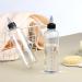 8.5oz Hair Oil Applicator Bottle - Plastic Squeeze Bottle for Hair Dye with Twist-On Tip & Clear Graduated Scale - Buy Online on GoSupps.com