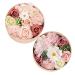 Romantic Soap Flowers Gift Box - Perfect Mother's Day Valentine's & Anniversary Gifts for Women | Round Bath Roses with Greeting Card - Buy Online on GoSupps.com