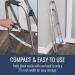 Durable Aluminum DMI Folding Hemi-Walker for Support - Silver, Adjustable Height 30'-35 - Buy Online on GoSupps.com