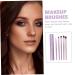 Minkissy 15 Pcs Horsehair Eyeshadow Brush Set - Makeup Brush Kit for Women - Thin Eyeliner & Gel Eyeliner Brushes - Travel Makeup Tools - Miss Mix Purple - Buy Online on GoSupps.com