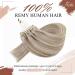 Buy Hetto Microring Hair Extensions | Real Hair Balayage Blonde Highlights #17/23 | 30cm Remy Quality - Buy Online on GoSupps.com