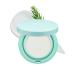 BRING GREEN Tea Tree CICA Facial Sun Cushion SPF 50+ PA++++ | Korean Mineral Sunscreen for Face | Non-Nano Reef-Safe Redness Correcting with Zinc Oxide | Travel Size Sun Protection