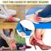 Tbusingoto Plantar Fasciitis Night Rail - Adjustable Brace for Plantar Fasciitis Relief & Achilles Tendon Inflammation - Buy Online on GoSupps.com