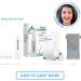 Aquasonic Aqua Flosser - Rechargeable Water Flosser with 4 Tips, 3 Modes - Portable & Cordless Oral Irrigator for Kids, Braces - Dentist Recommended (White) - Buy Online on GoSupps.com