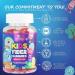 Kids Fiber Gummies - Daily Prebiotic Supplement for Digestive Health - Plant Based, GMO Free, Berry Flavor - 60 Count - Buy Online on GoSupps.com